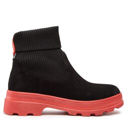 

Ботильйони Piazza 960129 Schwarz/Rot 01, Чорний