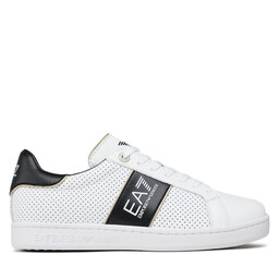 

Снікерcи EA7 Emporio Armani X8X102 XK258 Q678 White/Black/Gold, Білий