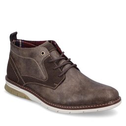 Rieker Kotníková obuv Rieker 14441-25 Brown / Moro 25