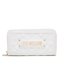 LOVE MOSCHINO Cartera grande para mujer LOVE MOSCHINO JC5600PP1GLA0120 Offwhite