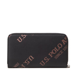 

Великий жіночий гаманець U.S. Polo Assn. Green Country L Zip Walle BEUGJ5422WVP000 Black, Чорний