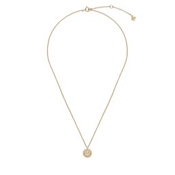 Tory Burch Halskette Tory Burch Miller Pendant Necklace 137185 Goldfarben