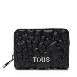 TOUS Μικρό Πορτοφόλι Γυναικείο TOUS Puffy Bear 2002186451 Μαύρο