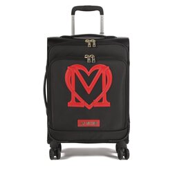 LOVE MOSCHINO Valiză Medie Rigidă LOVE MOSCHINO JC5101PP1GKX000B Nero/Rosso