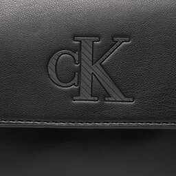

Сумка Calvin Klein Jeans Sleek Ew Flap Conv Sb20 Solid K60K610319 BDS, Чорний