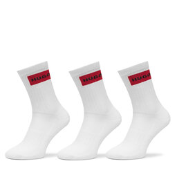 HUGO Lange Socken HUGO 50531515 Weiß