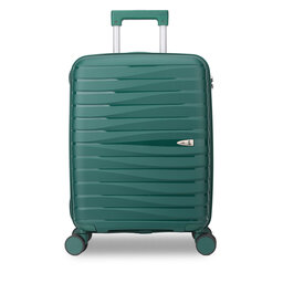 Semi Line Самолетен куфар за ръчен багаж Semi Line T5910-2 Зелен