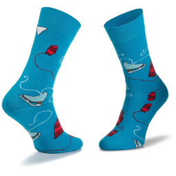 

Високі шкарпетки unisex Cup of Sox Ślizg Po Kakao Голубий