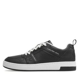 

Снікерcи Calvin Klein Jeans Basket Cupsole R Lth-Tpu Insert YM0YM00575 Black/Ivory 00T, Чорний
