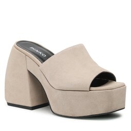 Pinko Șlapi Pinko Margaux Wedge PE 23 BLKS1 100653 A0N8 Beige C70