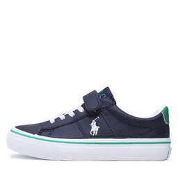 

Кросівки Polo Ralph Lauren Sayer Ps RF104049 Navy Tumbled/Green w/ White PP, Cиній