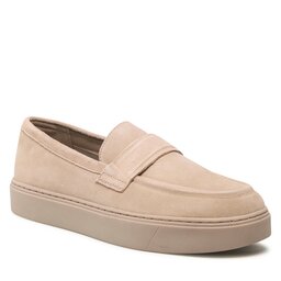 Calvin Klein Μοκασίνια Calvin Klein Lov Top Moc Hybrid Sue HM0HM00991 Silver Mink A04