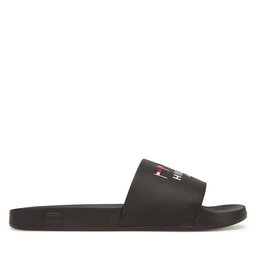 Tommy Hilfiger Nazouváky Tommy Hilfiger Flags Pool Slide FM0FM05431 Černá