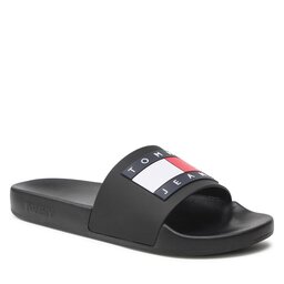 Tommy Jeans Pantoletten Tommy Jeans Pool Slide Ess EM0EM01191 BDS