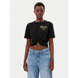 Liu Jo Liu Jo Футболка WA5139 JS923 Чорний Regular Fit