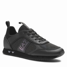 EA7 Emporio Armani Sneakers EA7 Emporio Armani X8X027 XK050 S858 Triple Black+Iridesc