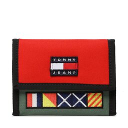Tommy Jeans Portofel Mare pentru Bărbați Tommy Jeans Tjm Heritage Trifold AM0AM11208 MBG