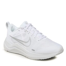 Nike Обувки Nike Downshifter 12 DD9294 100 White/Metallic Silver