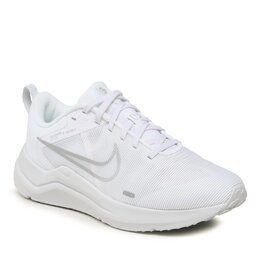 Nike Παπούτσια Nike Downshifter 12 DD9294 100 White/Metallic Silver