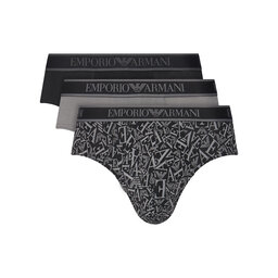 Emporio Armani Underwear Emporio Armani Underwear Pack de 3 slips EM000369 AF10779 MC198 Gris