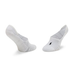 

Набір 3 пар шкарпеток до щиколотки unisex Polo Ralph Lauren 455747505002 r. OS White/Black, Білий