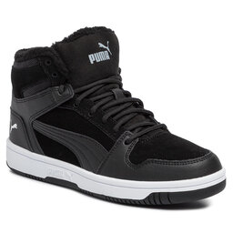 Puma Sneakers Puma Rebound Layup Fur SD Jr 370497 01 Puma Black/Puma White