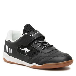 

Снікерcи KangaRoos K-Bilyard Ev 10001 000 5012 Jet Black/White, Чорний