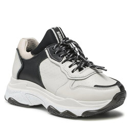 Bronx Sneakers Bronx 66412-A Off White/Black 3104