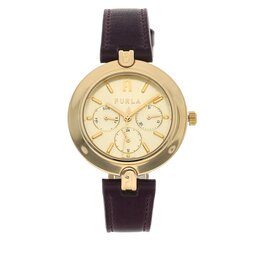 Furla Ρολόι Furla Logo Links WW00030-VIT000-1722S-1-007-20-CN-W Mystic/Color Oro
