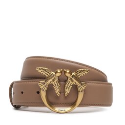 Pinko Damengürtel Pinko Love Berry H3 Belt AL 23-24 PLT01 100125 A0F1 Beige D01Q