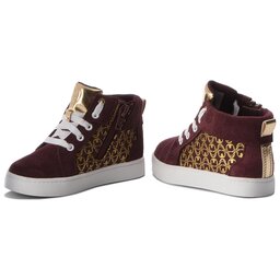 

Черевики Clarks City Hero Hi 261376277 Red Suede, Бордовий
