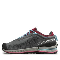 

Трекінгові черевики La Sportiva Tx2 Evo Leather W's 27X900314 Carbon/Red Plum, Сірий