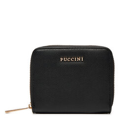 Puccini Малък дамски портфейл Puccini BLP838A Черен