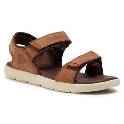 Timberland Sandale Timberland Nubble Sandal Lthr 2 Str TB0A1RAHA20 Medium Brown Nubuck
