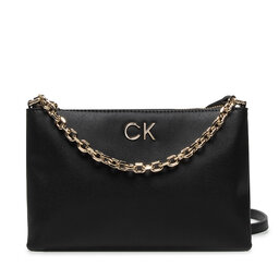 Calvin Klein Torbica Calvin Klein Re-Lock Ew Crossbody Chain K60K609115 Ck Black BAX