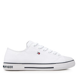 

Кеди Tommy Hilfiger Low Cut Lace-Up Sneaker T3X4-32207-0890 S White 100, Білий