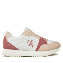 

Снікерcи Calvin Klein Jeans Runner Low Lace Mix Ml Btw YW0YW01436 Bright White/Whisper Pink 02S, Білий