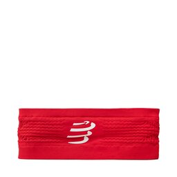 Compressport Opaska materiałowa Compressport Headband On/Off CU00009B Czerwony