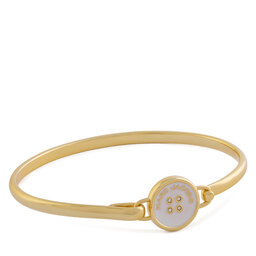 Marc Jacobs Apyrankė Marc Jacobs The Button Hinge Bracelet 2R4JBR001J34 Auksinė