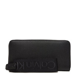 Calvin Klein Velká dámská peněženka Calvin Klein K60K612749 Černá