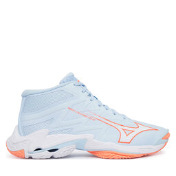 Mizuno Взуття у спортзал Mizuno Wave Lightning Elite Mid V1GC2605 Світло-синій