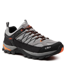 CMP Bakancs CMP Rigel Low Trekking Shoes Wp 3Q54457 Cemento/Nero 75UE