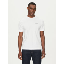 Calvin Klein Calvin Klein T-Shirt Linear Box Logo K10K114152 Λευκό Regular Fit