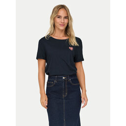 ONLY ONLY Camiseta Kita 15244714 Azul marino Regular Fit