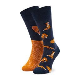 

Високі шкарпетки unisex Todo Socks Magic Fox Multicolor, Cиній