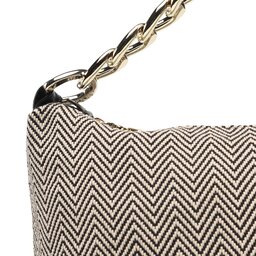 

Сумка Patrizia Pepe 8B0064/A242 X1NW Black/White, Чорний