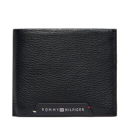 Tommy Hilfiger Geldbörse Tommy Hilfiger Th Corp Mini Cc AM0AM14788 Schwarz