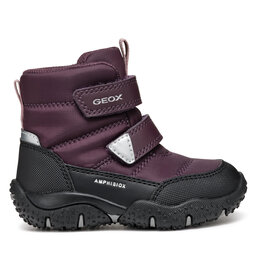 Geox Sněhule Geox B Baltic Girl B Abx B4654B 0FU50 C7J9B S Bordó