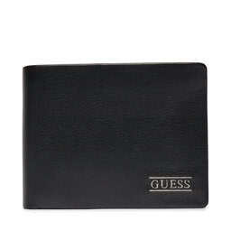 Guess Duży Portfel Męski Guess SMNEBR LEA24 Czarny