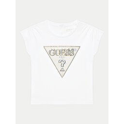 Guess Guess Camiseta K5GI12 K6YW4 Blanco Boxy Fit